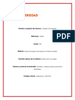 Actividad 2. Amplía Tu Entorno Personal de Aprendizaje