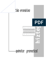 Gramatika Eranskina Elhuyar Hiztegia