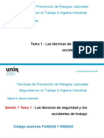 3991 01 Tecnicas Seguridad y Accidentes de Trabajo