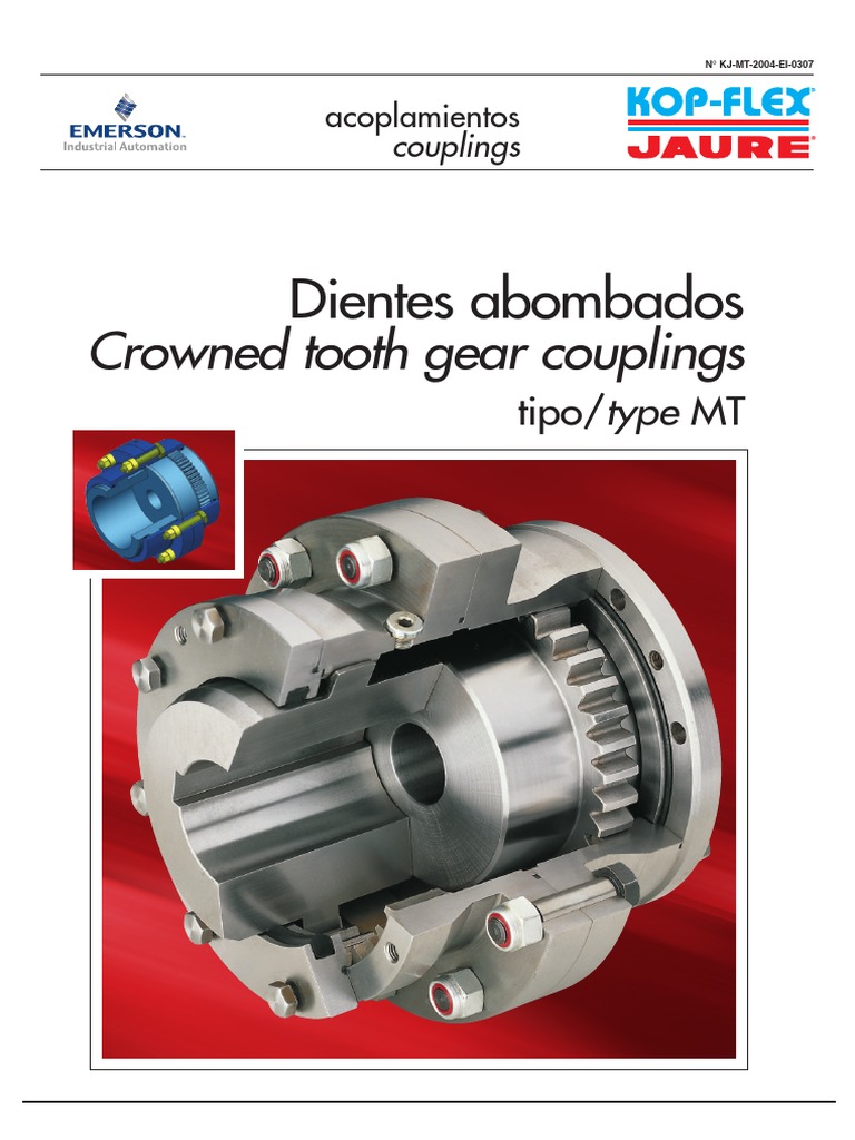 Crowned Tooth Gear Coupling PDF Ingeniería mecánica