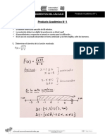 PA01 Fundamentos de Cálculo