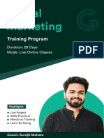 28 Days Digital Marketing Workshop by Surojit