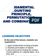 Topic 5 Fundamental Counting Principle, Permutations and Combinations