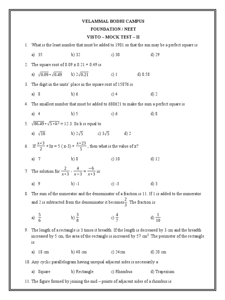 Grade 8 visto mock test 2 28 09 2022 download free pdf