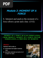 Module 3 Moment