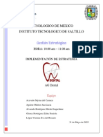 Implementación de estrategias para mejorar la retención de pacientes en AG Dental