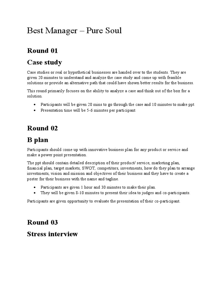 Best Manager | PDF | Career & Growth | Business