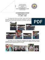 Osmeña Elementary School Project WATCH Accomplishment Report