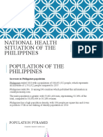 National Health Situation of The Philippines