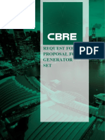 CBRE KCC - RFP GenSet Package