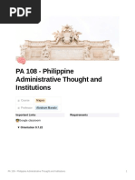 Bachelor of Public Administration Courses | PDF | Public Administration ...
