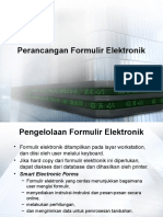 Perancangan Formulir Elektronik