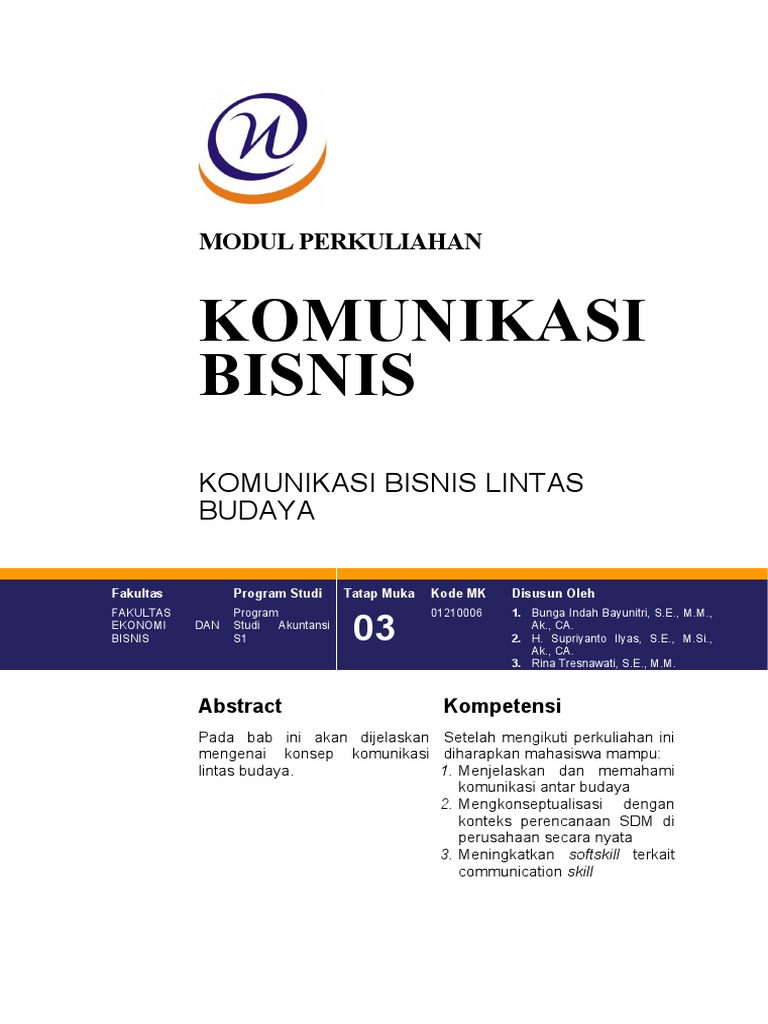 Modul Pertemuan 3 | PDF | Karier & Perkembangan