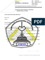 FORMULIR PENDAFTARAN Dan DATA PEMAIN HIMAB FUTSAL CUP 2022