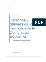 Derechos y Deberes de Los Miembros de La Comunidad Educativa