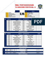 Jadwal Mini Soccer Cibatu Soccer Pestival 4 Revisi