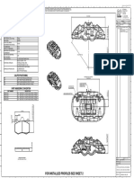 Installation Drawing: Caliper Specification