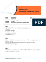 Worksheet Nilai Fungsi, Rumus Fungsi