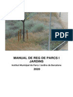 MANUAL DE REG de Parcs I Jardins Revisió 2020