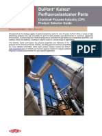 Dupont Kalrez Perfluoroelastomer Parts: Chemical Process Industry (Cpi) Product Selector Guide