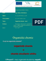 1 Organická Chemie - Úvod