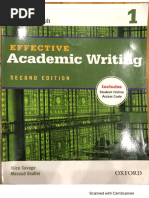 Writing 1, Effective Academic Writing 1-6