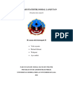 Makalah Statistik Sosial Lanjutan