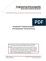 Electrical Commissioning Overview
