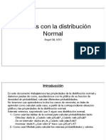 Cálculos Con La Distribución Normal (Material Complementario en PDF