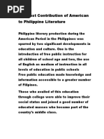 Greatest-Contribution-of-American-to-Philippine-Literature