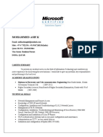 IT Professional CV - Mohammed Asif