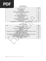 Immunology and Serology