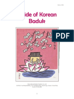 (Go Igo Baduk Weiqi) I B S C - Guide of Korean Baduk
