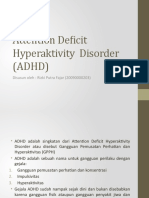 Pengertian Attention Deficit Hyperaktivi