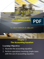 Chapter 3 The Accounting Equation