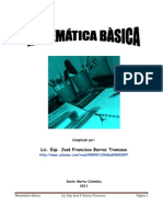manual de matemática básica 2011