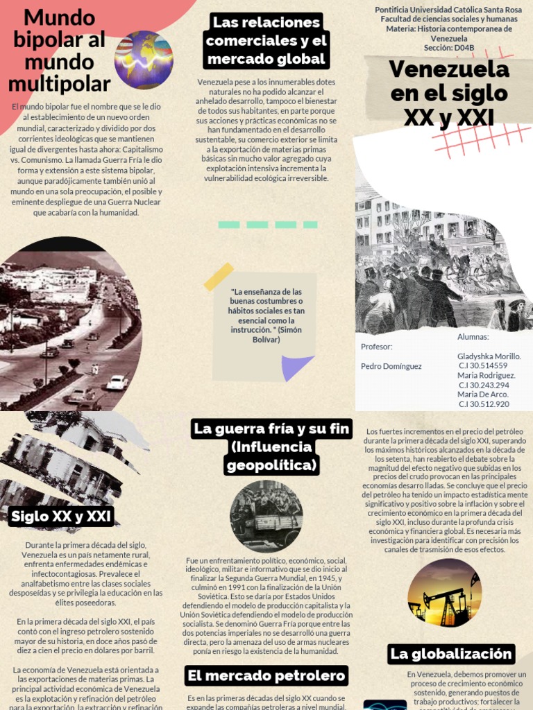 Tríptico Sobre Venezuela en El Siglo XX y XXI | Descargar gratis PDF ...