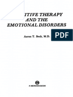 Cognitive Therapy and The Emotional Disorders (Aaron T. Beck)