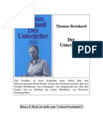 Bernhard, Thomas - Der Untergeher