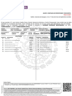 VAEM9708206S7 y CURP: VAEM970820MCLZSN12.: Asunto: Constancia de Percepciones Y Descuentos