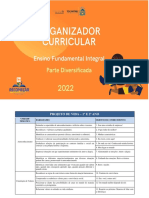 Organizador Curricular - PD - 2022