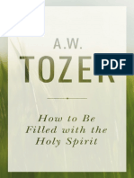 Comment être rempli du Saint-Esprit - A W Tozer