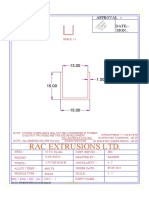 Rac Extrusions LTD.: Approval:-DATE - SIGN.