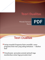 TEORI DUALITAS