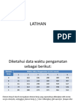 LAtihan PEngukuran Waktu KErja