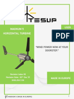 TESUP MAGNUM5 Wind Turbine User Manual