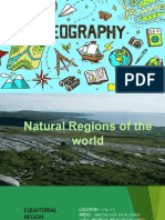 Chapter 18 - Natural Regions of The World