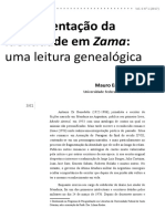 A fragmentação da identidade em Zama