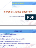 Chương 3: Active Directory: Đại Học Sài Gòn
