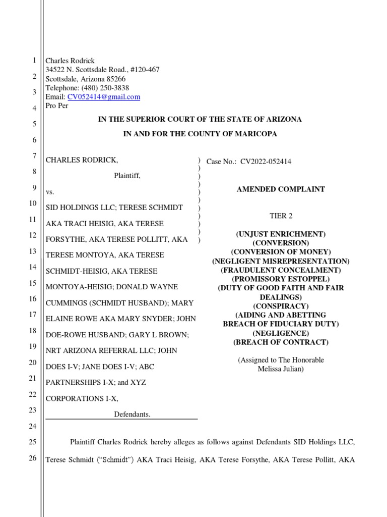 Mary snyder aka mary rowe puerta privada fraud lawsuit rocky point
